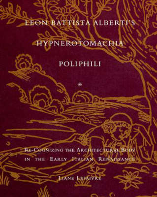 Book cover for Leon Battista Alberti's "Hypnerotomachia Poliphili"