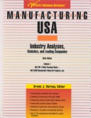 Cover of Manufacturing United States of America