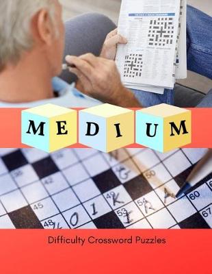Book cover for Medium Difficulty Crossword Puzzles