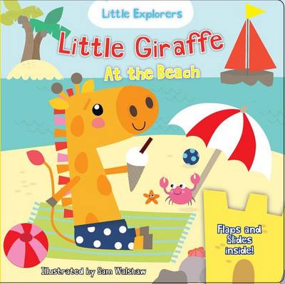 Book cover for Little Giraffe at the Beach