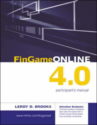 Book cover for Fingame Online 4.0 Participants Manual