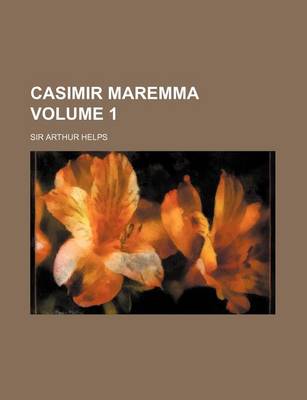 Book cover for Casimir Maremma Volume 1