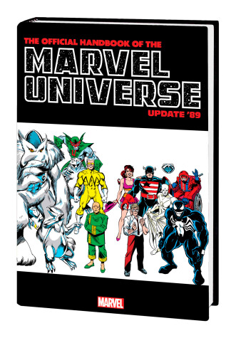 Book cover for Official Handbook Of The Marvel Universe: Update '89 Omnibus