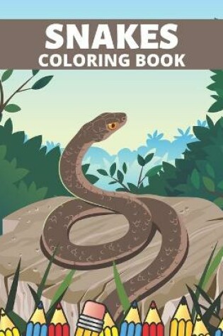 Cover of Snakes Coloring Book