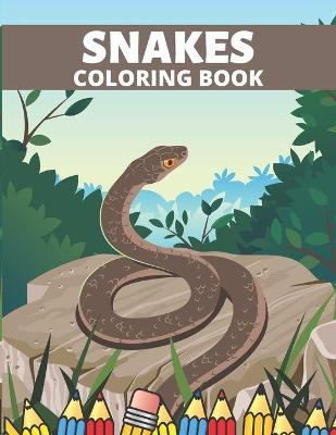 Cover of Snakes Coloring Book