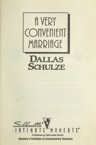 Cover of A Very Convenient Marriage