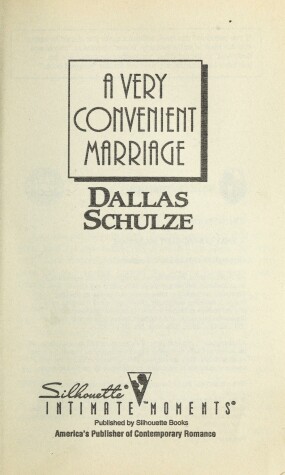 Book cover for A Very Convenient Marriage