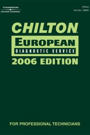 Cover of Chilton 2006 European Diagnostic Service Manual