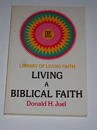 Book cover for Living a Biblical Faith