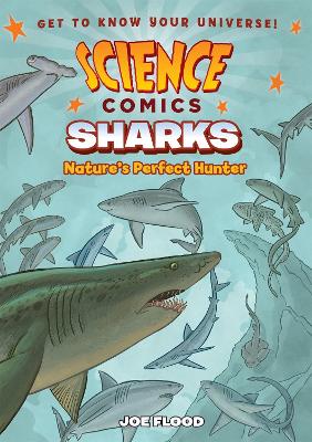 Book cover for Science Comics: Sharks