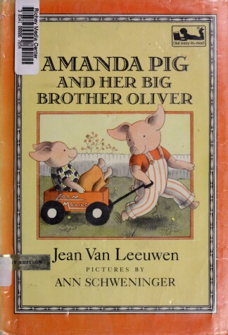 Book cover for Leeuwen&Schweninger : Amanda Pig & Her Big Brother (Pbk)