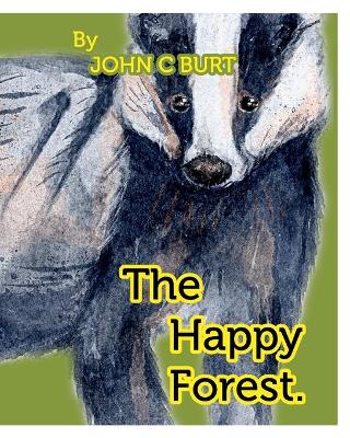 Book cover for The Happy Forest.