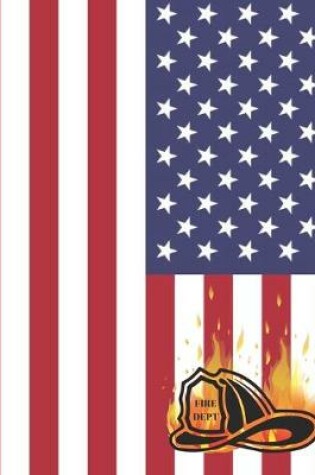 Cover of USA American Flag Fire Department