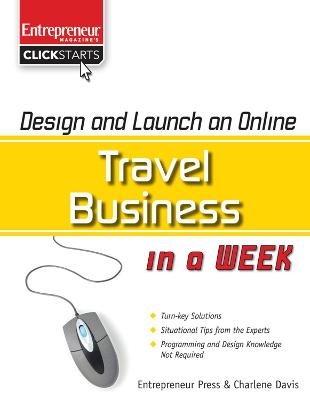 Book cover for Design and Launch an Online Travel Business in a Week