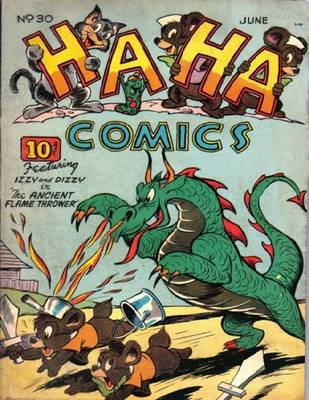 Book cover for Ha Ha Comics Number 30 Humor Comic Book