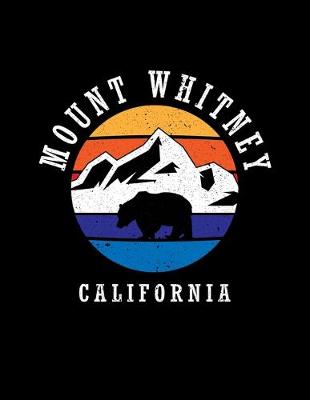 Book cover for Mount Whitney California