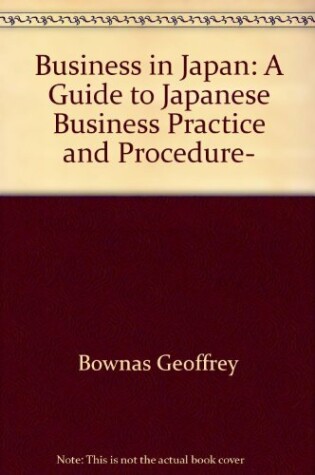 Cover of Norbury: *Business* in Japan - A Guide T