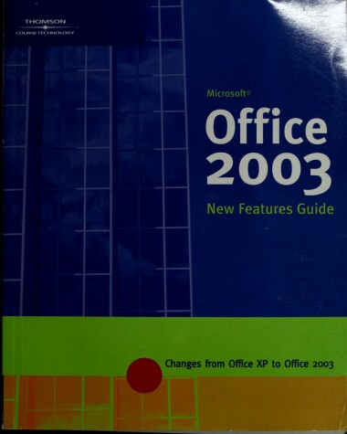 Book cover for Office 2003 New Features Guide