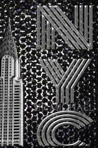 Cover of Black Diamond Iconic Chrysler Building New York City Sir Michael Huhn Artist Drawing Journal