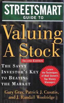 Book cover for Streetsmart Guide to Valuing a Stock: The Savvy Investor's Key to Beating the Market