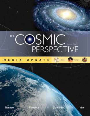 Book cover for The Cosmic Perspective Media Update with Mastering Astronomy (TM) and Voyager SkyGazer Planetarium Software