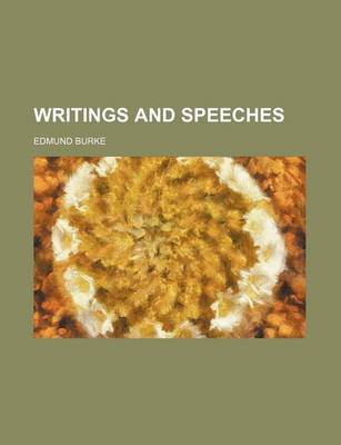 Book cover for Writings and Speeches (Volume 4)