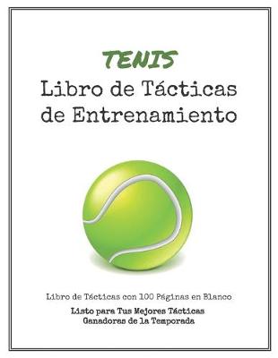 Book cover for Libro de Tacticas de Entrenamiento de Tenis