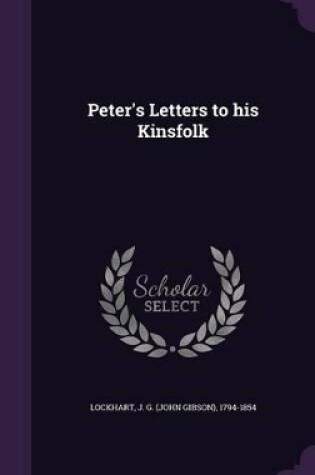 Cover of Peter's Letters to His Kinsfolk