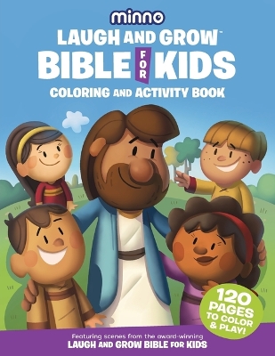 Book cover for Laugh and Grow Bible Coloring and Activity Book