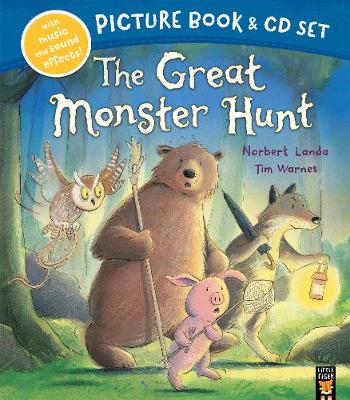 Book cover for The Great Monster Hunt Book & CD