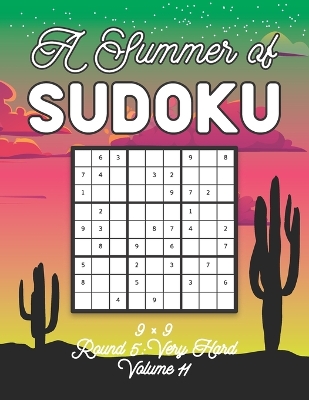 Book cover for A Summer of Sudoku 9 x 9 Round 5