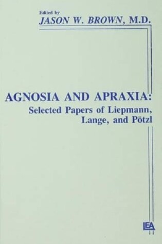 Cover of Agnosia and Apraxia