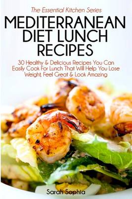 Book cover for Mediterranean Diet Lunch Recipes