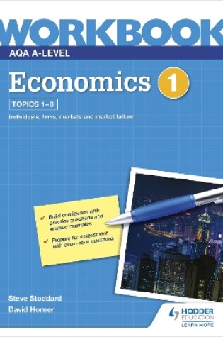 Cover of AQA A-Level Economics Workbook 1