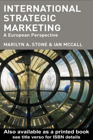 Cover of International Strategic Marketing