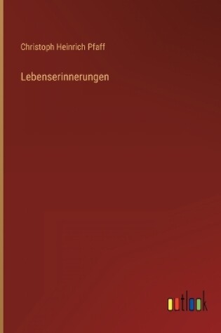 Cover of Lebenserinnerungen