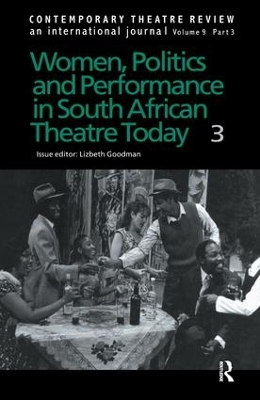 Book cover for Women, Politics and Performance in South African Theatre Today