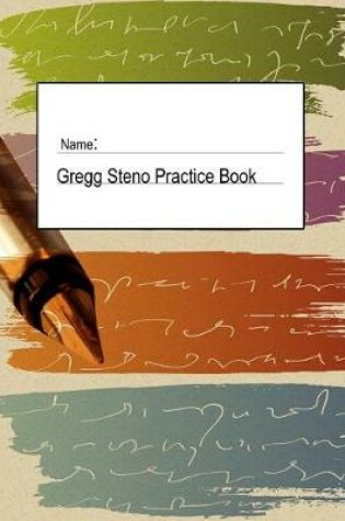 Cover of Gregg Steno Practice Book