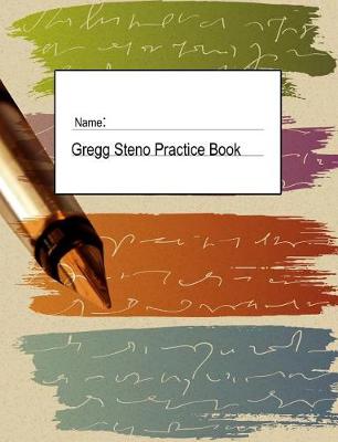 Book cover for Gregg Steno Practice Book