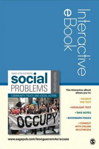 Cover of Social Problems Interactive eBook