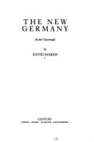 Cover of The New Germany