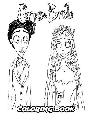 Book cover for Corpse Bride Coloring Book