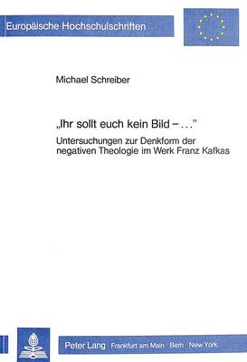 Cover of -Ihr Sollt Euch Kein Bild - ....-