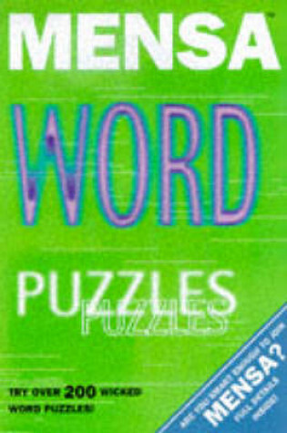 Cover of Mensa Word Puzzles