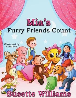 Book cover for Mia's Furry Friends Count