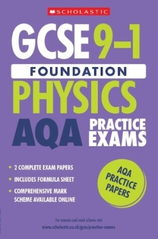 Cover of Foundation Physics Exam Practice AQA: 2 Papers