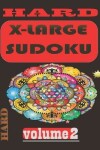 Book cover for Hard X-Large Sudoku-Volume 2
