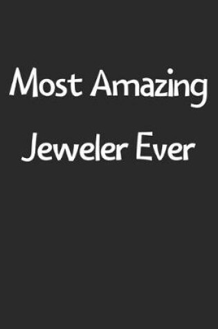 Cover of Most Amazing Jeweler Ever