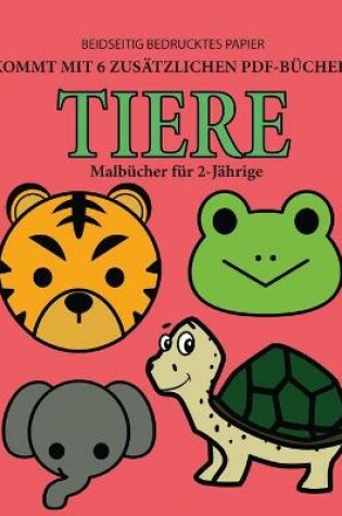 Cover of Malbücher für 2-Jährige (Tiere)