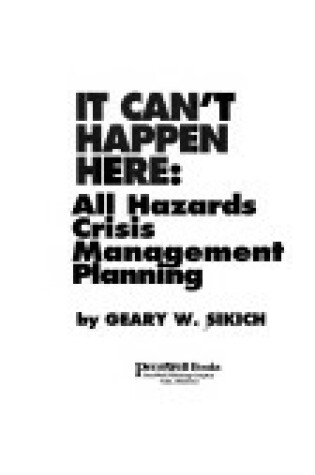 Cover of It Can't Happen Here